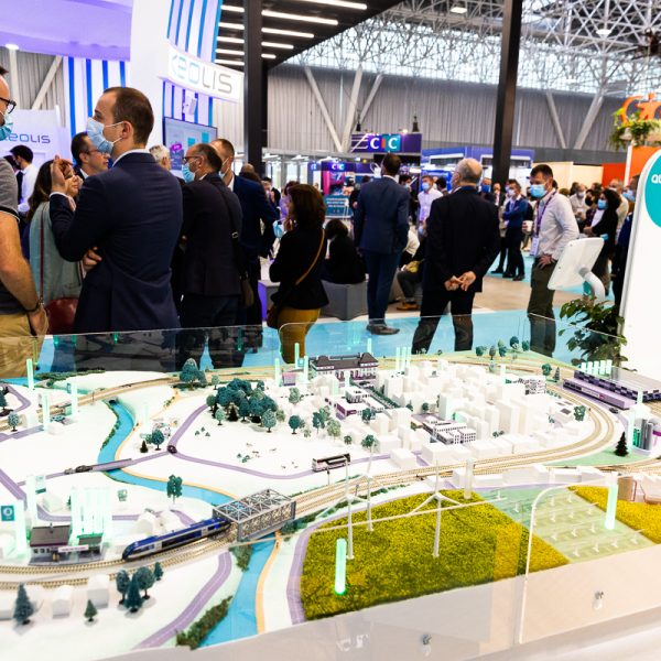 Maquette exposée lors des RNTP, le rendez-vous stratégique de la mobilité durable.